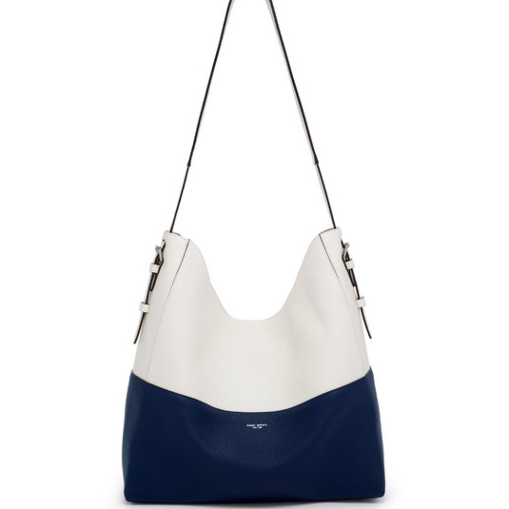 Henri Bendel Parker Oversize Hobo - Eclipse/Blanc
